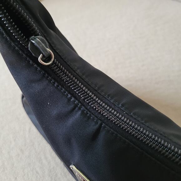 Prada Vintage Mini Black Nylon Original Hobo Bag - Picture 3 of 15